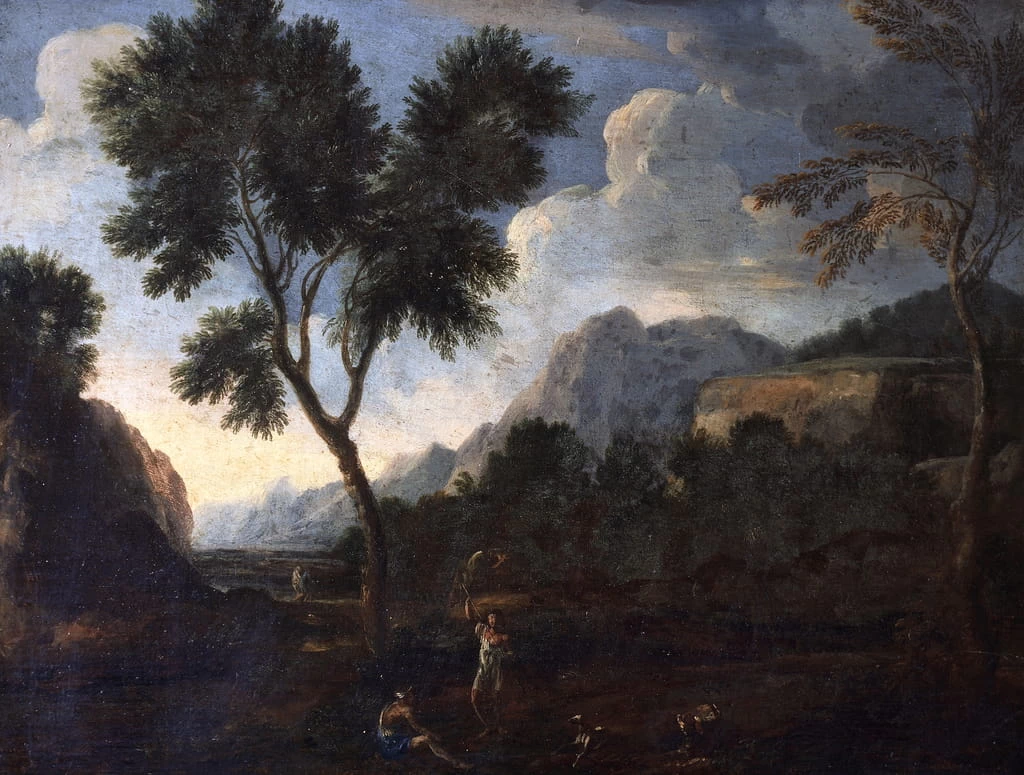 Cacciatori in una valle - Palazzo Corsini, Gallerie Nazionali Barberini Corsini, Roma